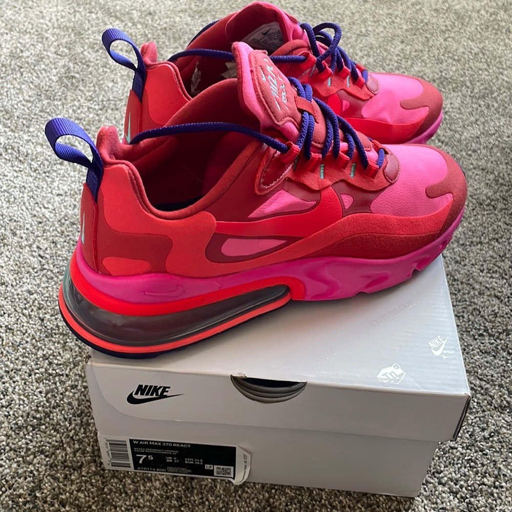 Air max 270 react-mystic red/bright crimson rouge mystic/cramoisi vif